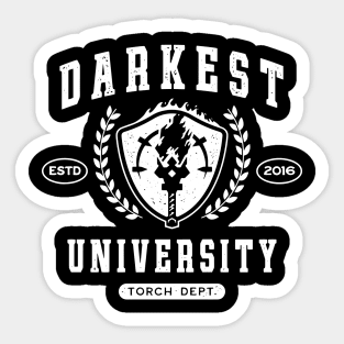 Darkest University Emblem Sticker